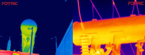 FOTRIC熱像儀在變電設備系統檢測上的應用